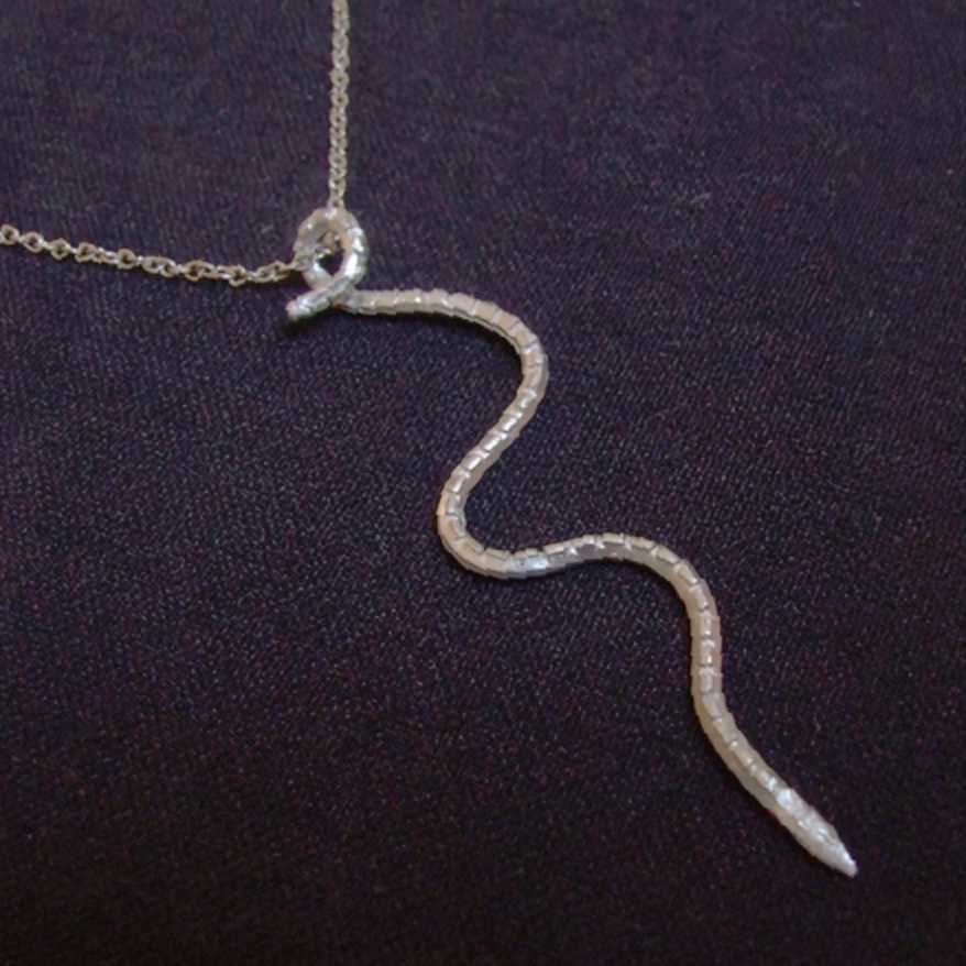 A snake necklace